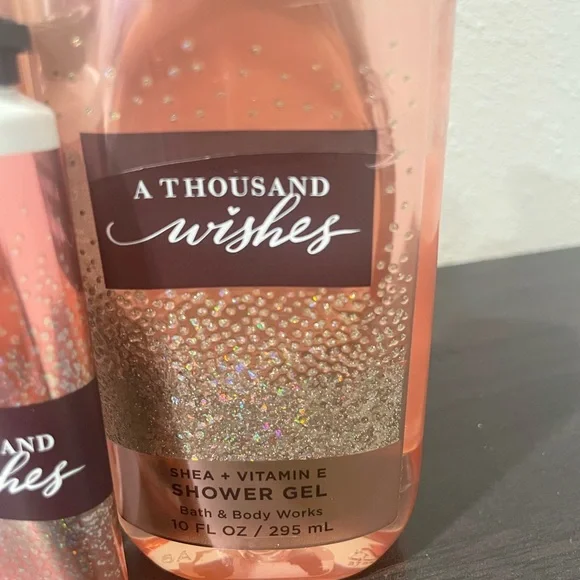 Bath & Body Works A Thousand Wishes Set - Pink and Silver - Picture 2 of 6